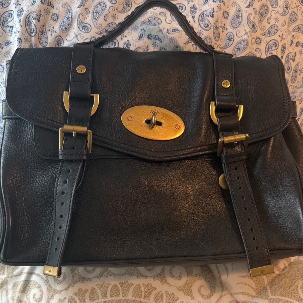 Black Leather Bag